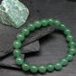 Green Aventurine Genuine Bracelet ~ 7 Inches ~ 8mm Round Beads