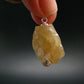 Scheelite Crystal Silver Pendant From China - 1.1" 7.34 Grams