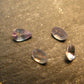 Lot of 4 Alexandrite Chrysoberyl Cut Facetted Gems From Russia - 0.75 Carats Combined