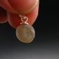 Rare Herderite Crystal Silver Pendant from Brazil - 0.7" - 0.84 Grams