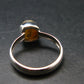 Green Herderite Silver Ring From Brazil - 1.79 Grams - Size 6