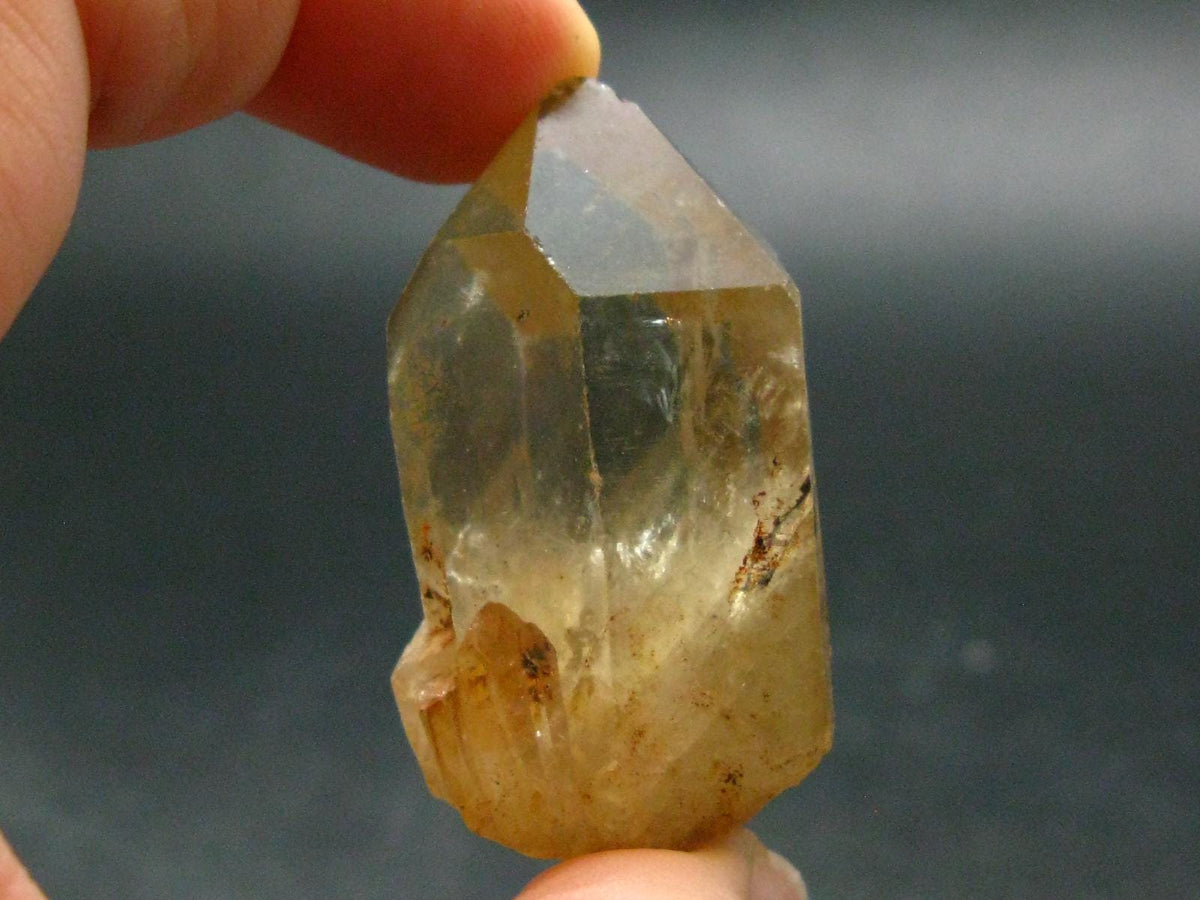 Citrine Unheated Polished Crystal From Brazil - 1.7" - 36.66 Grams