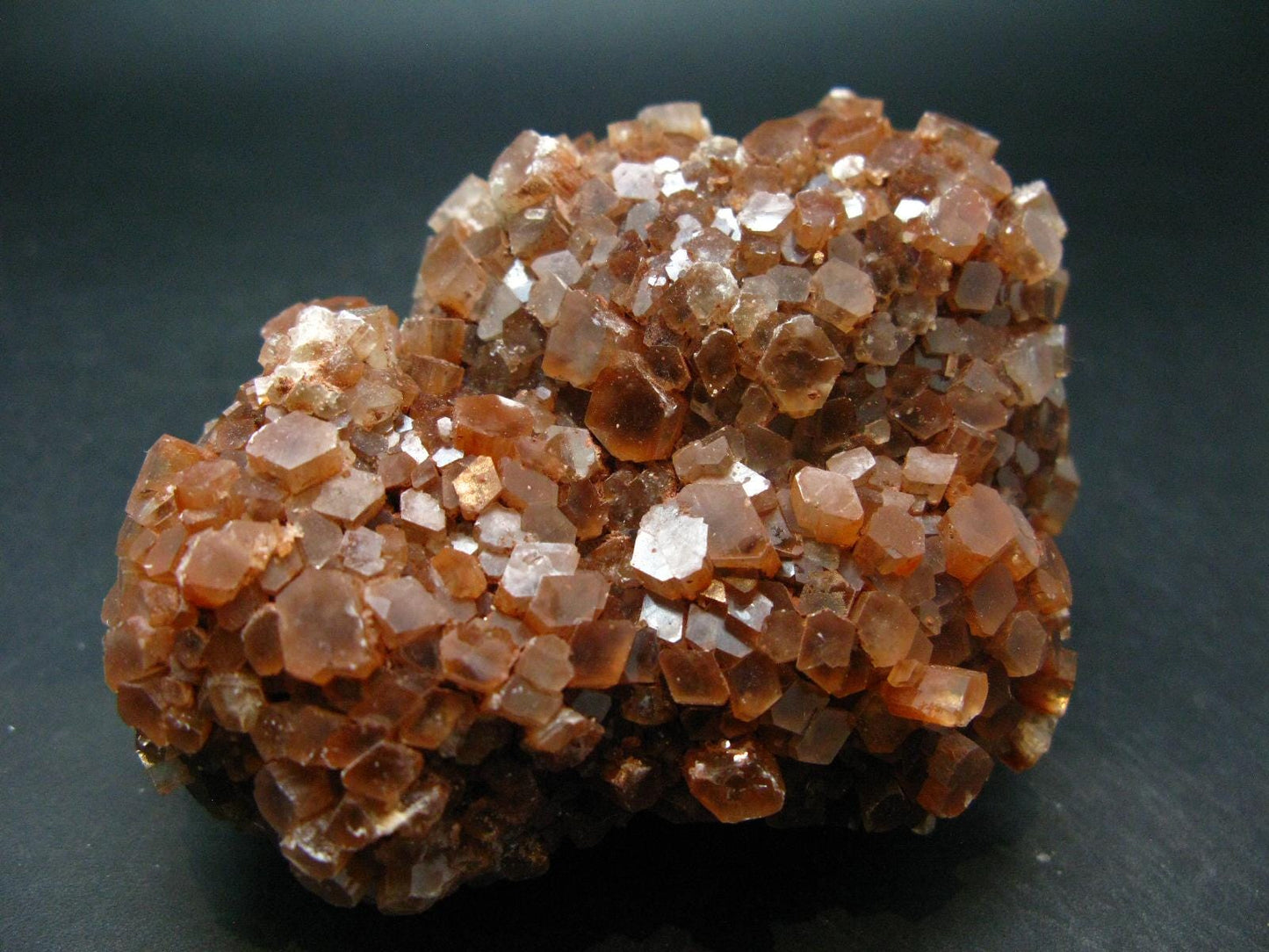 Orange Aragonite Cluster From Morocco - 3.7"