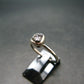 Terminated Brookite Crystal Silver Ring From Arkansas - Size 7 - 1.98 Grams