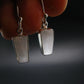 Natrolite Silver Earrings From Russia - 2.69 Grams