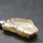 Gem Color Change See-Thru Straw Terminated Crystal Diaspore Crystal Silver Pendant From Turkey - 1.0" - 2.86 Grams