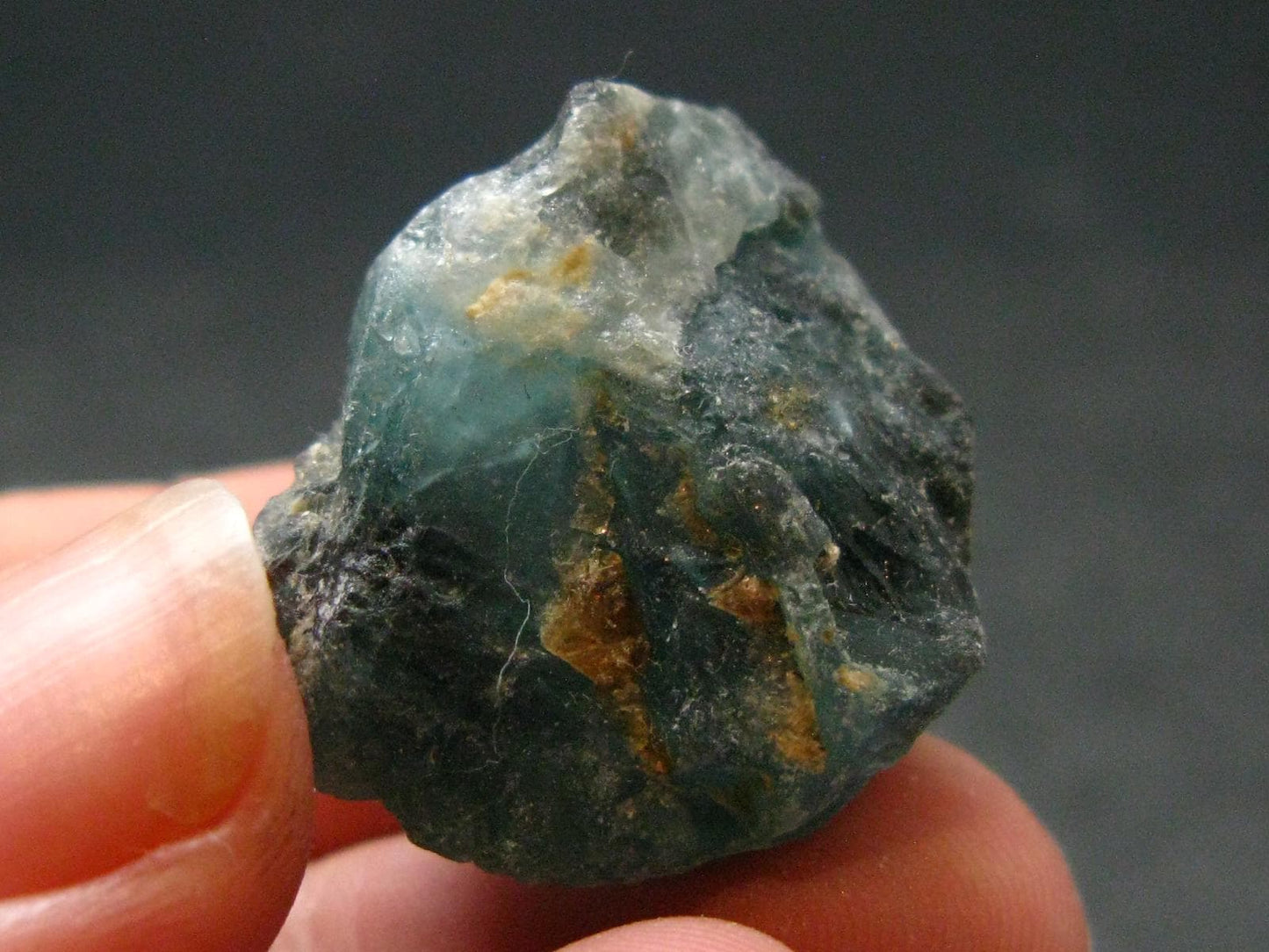 Extremely Rare Grandidierite Gem Crystal From Madagascar - 1.0" - 46.2 Carats