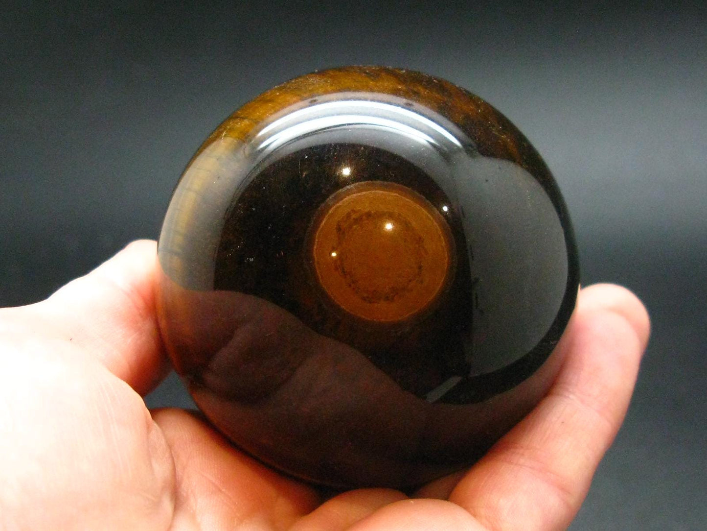 Tiger Eye Sphere From South Africa - 2.2"