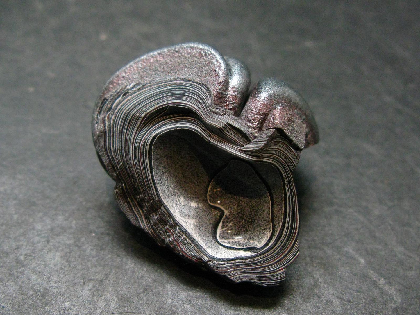Very Cool Fordite "Detroit Motor City Agate" from Michigan - 1.5"- 10.06 Grams
