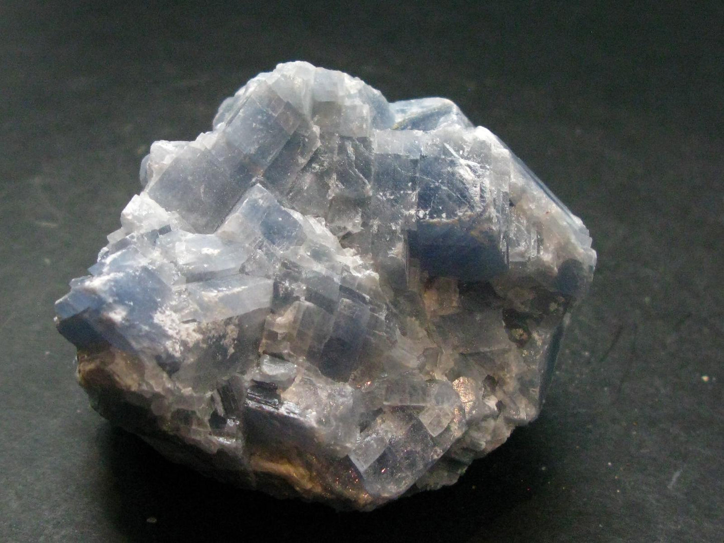 Blue Calcite Crystal from Mexico - 241.48 Grams - 2.8"