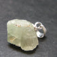 Green Herderite Silver Pendant From Pakistan - 0.6" - 1.26 Grams