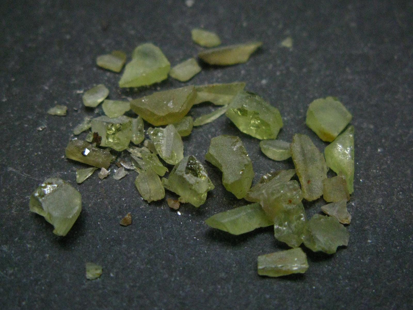 Lot of Chrysoberyl Crystals and Offcuts From Brazil - 9.25 Carats
