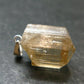 Golden Scapolite Silver Pendant From Tanzania - 0.9" - 3.42 Grams