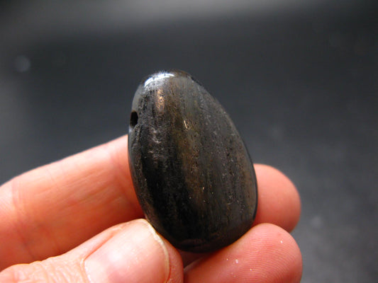 Rare ISUA Stone Metal Free Pendant From Greenland - 1.1" - 14.46 Grams
