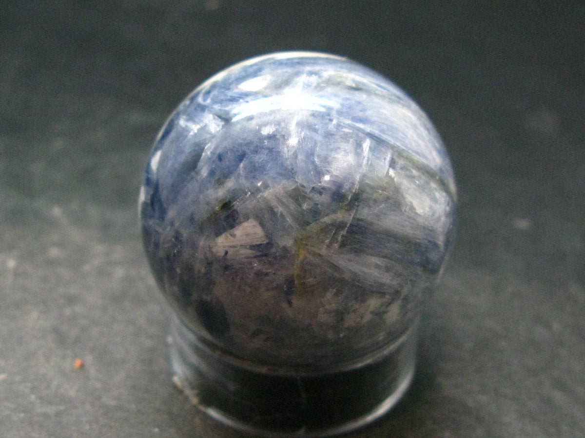 Blue Kyanite Sphere Ball From Brazil - 1.5"