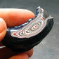 Very Cool Fordite "Detroit Motor City Agate" from Michigan - 1.7"- 6.22 Grams