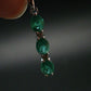 Emerald Silver Pendant W/Chain From Colombia - 2.20 Grams Total