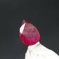 Beautiful Rare Gem Bixbite Red Beryl Emerald Cut Stone From Utah USA - 0.43 Carats - 6.5x4.6mm