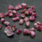 Nice Lot of 36 Bixbite Red Emerald Beryl Crystals From Utah USA - 18.67 Carats