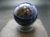 Beautiful Blue Lapis Lazuli Sphere from Afghanistan - 1.8"