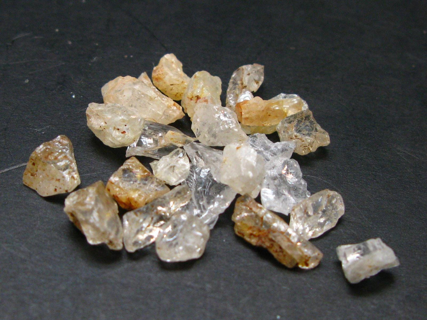 Lot of 25 Phenakite Phenacite Crystals from Nigeria - 27.30 Carats