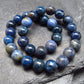 Dumortierite Genuine Bracelet ~ 7 Inches ~ 6mm Round Beads
