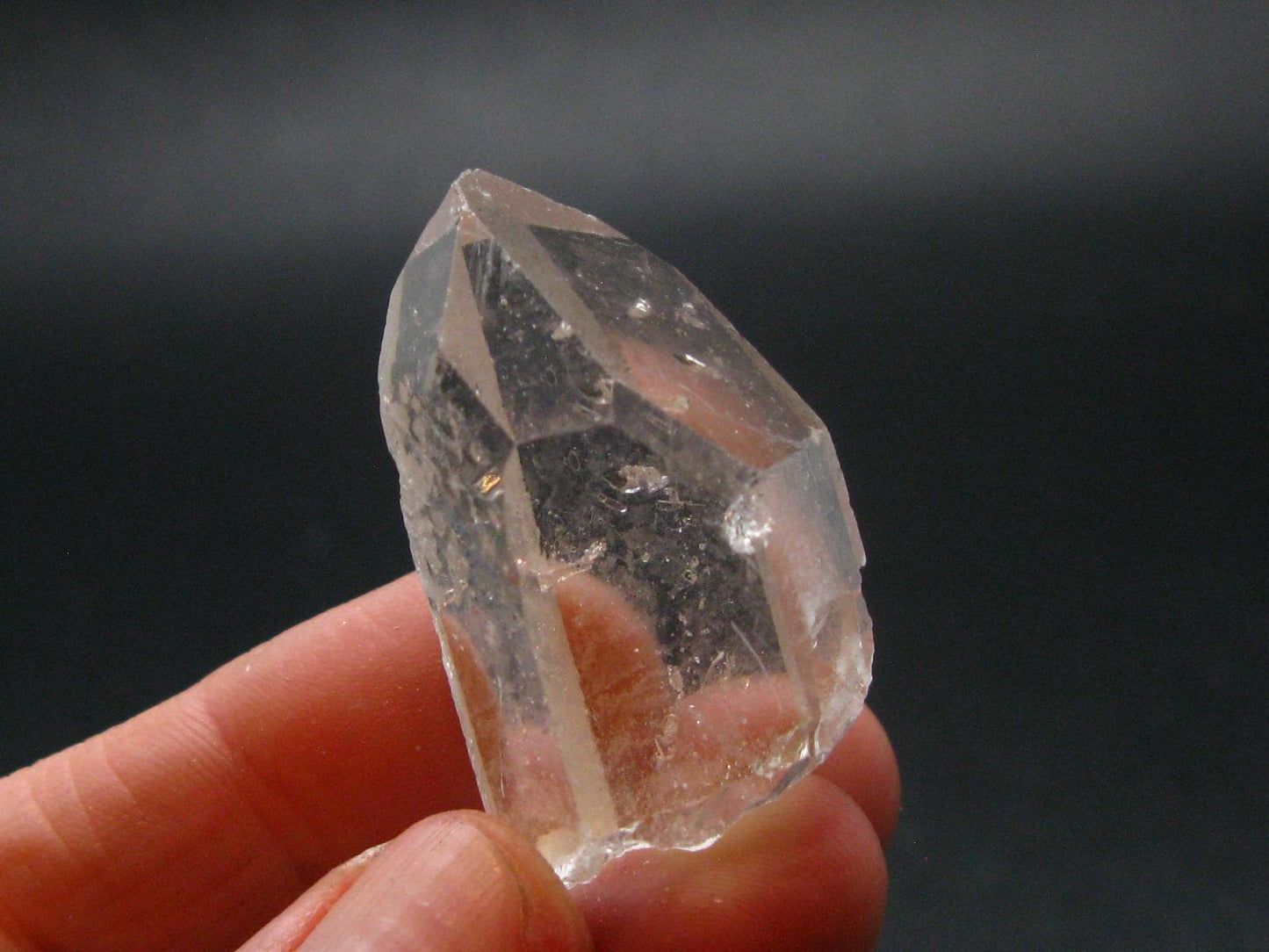 Record Keeper Lemurian Seed Quartz Crystal From Brazil - 1.5"