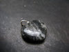 Rare Impactite Silver Heart Pendant From Norway - 1.0"