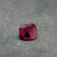 Beautiful Rare Gem Bixbite Red Beryl Emerald Cut Stone From Utah USA - 0.42 Carats - 5x4mm