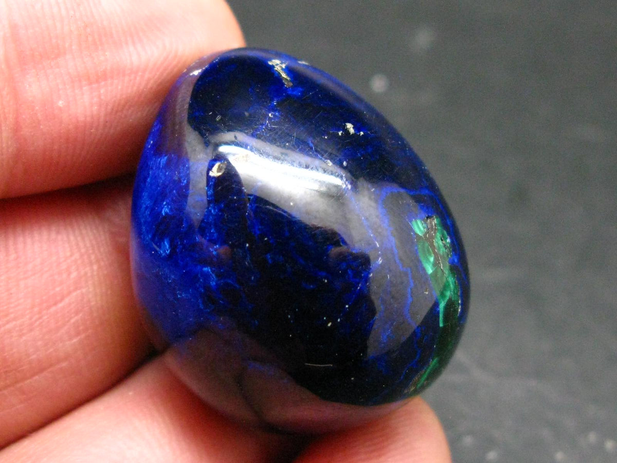 Azurite Polished Crystal From Russia - 1.2" - 27.38 Grams