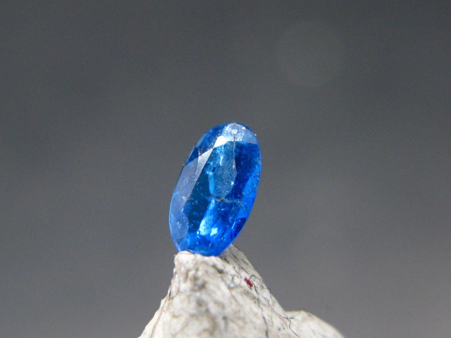 Rare Lazulite Cut Stone from Canada - 0.14 Carats - 5x3mm