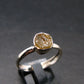 Green Herderite Silver Ring From Brazil - 1.82 Grams - Size 8