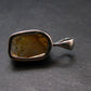 Rare Herderite Crystal Silver Pendant from Brazil - 0.6" - 1.26 Grams