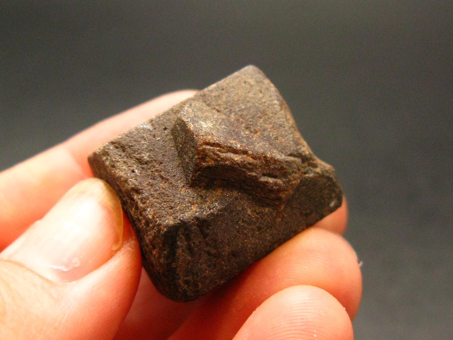 A Perfect Staurolite Crystal from USA - 0.9"