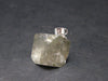 Nice Terminated Danburite Crystal Silver Pendant from Russia - 0.7" - 2.36 Grams