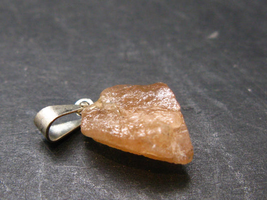 Imperial Topaz Crystal Pendant From Brazil - 0.8" - 1.6 Grams