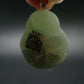 Complete Prehnite Sterling Silver Pendant from Mali - 1.3" - 13.46 Grams