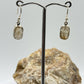 Natural Herderite Crystal Drop Earrings in Sterling Silver – Raw Herderite Jewelry - 2.84g