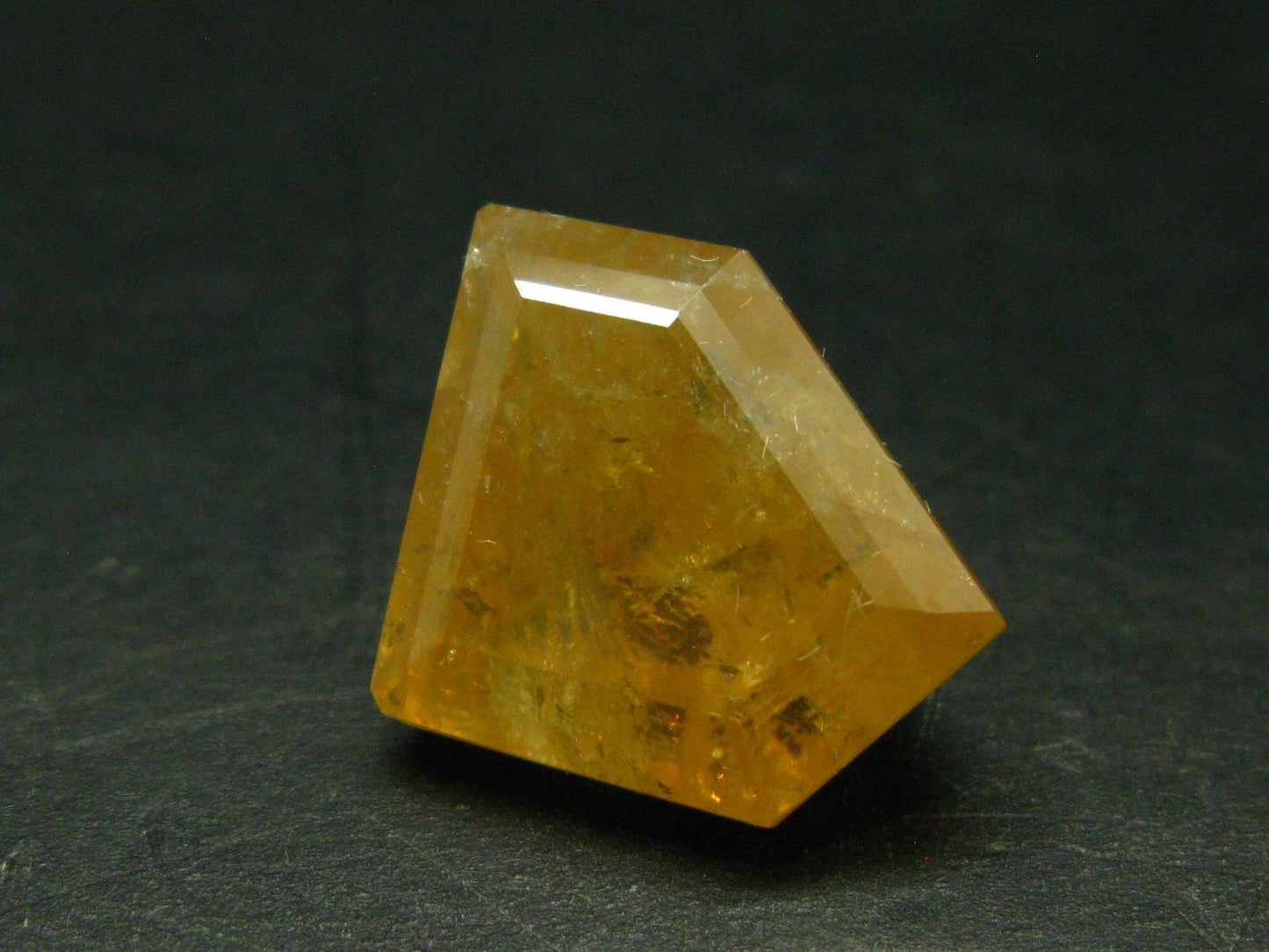 Rare Scheelite Gem Cut Stone from China - 36.20 Carats