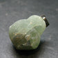 Complete Prehnite Sterling Silver Pendant from Mali - 1.3" - 13.46 Grams
