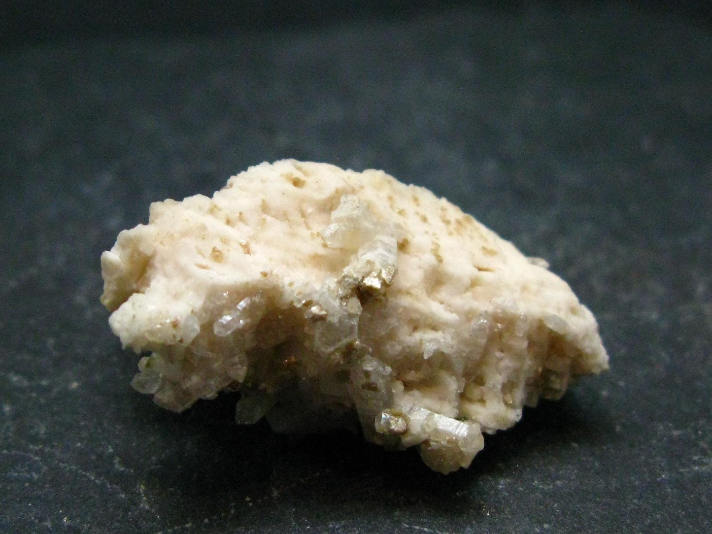 Rare Herderite on Feldspar Cluster from Brazil - 5.17 Grams - 1.1"