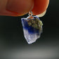 Tanzanite Pendant In Sterling Silver From Tanzania - 0.9" - 1.69 Grams