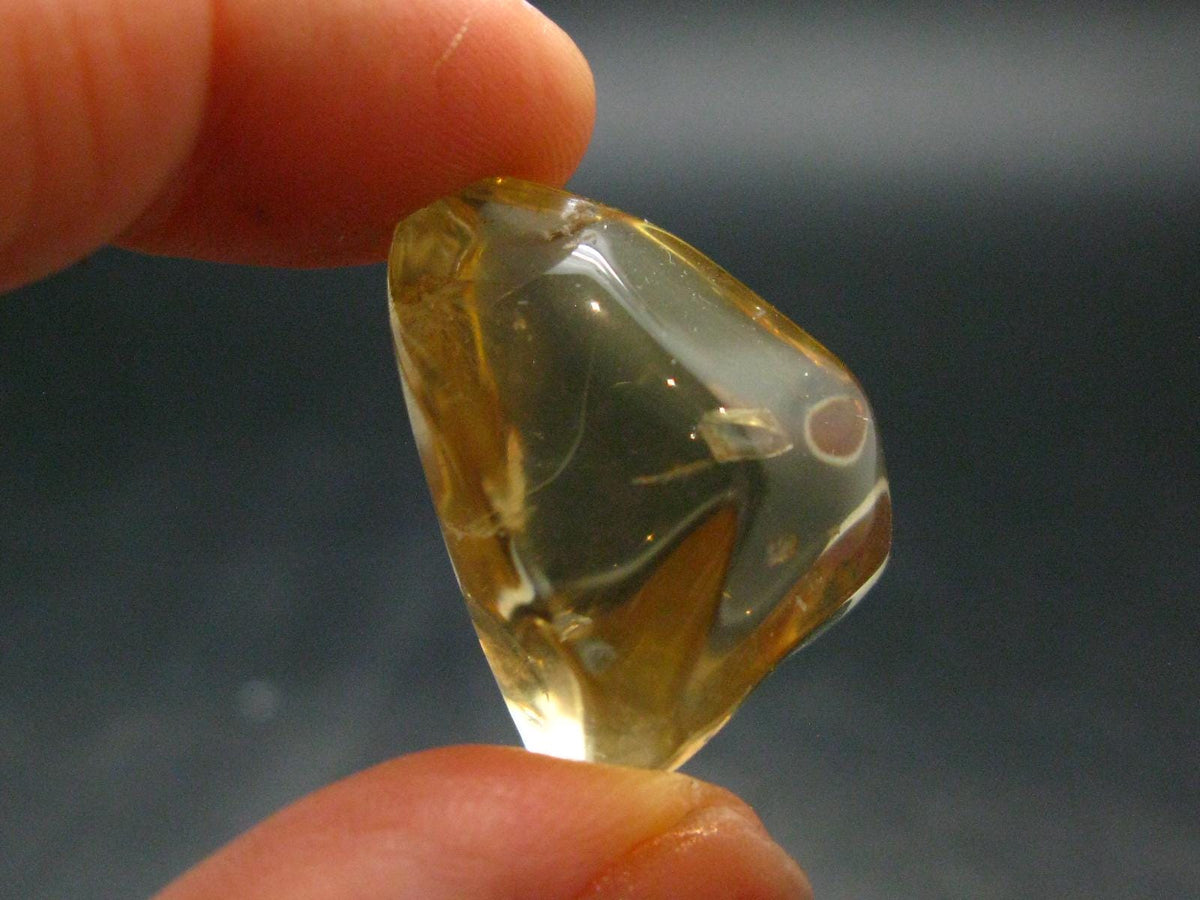 Bytownite Golden Labradorite Tumbled Stone From Mexico - 1.0" - 59.15 Carats