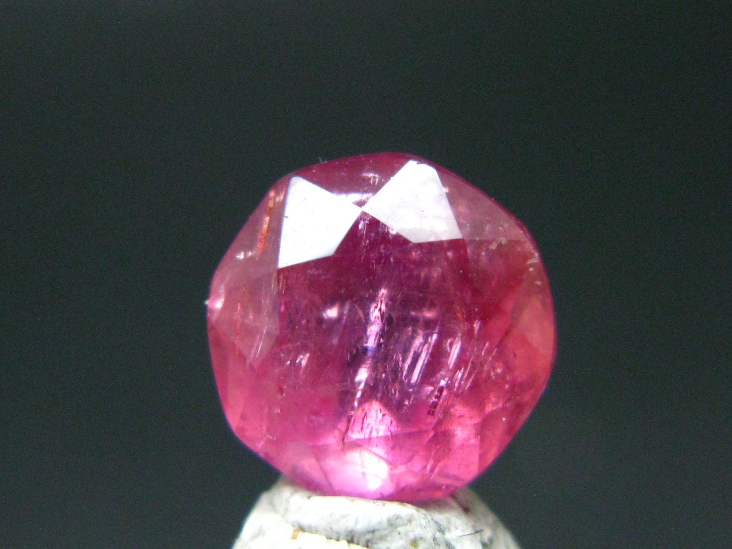 Rare Large Pezzottaite Pink Beryl Cut Facetted Gem from Madagascar - 3.06 Carats