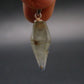 Gem Blue Sapphire Corundum Crystal Silver Pendant From Sri Lanka - 2.6 Grams