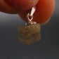 Phenakite Phenacite Crystal Silver Pendant from Russia - 0.5" - 0.88 Grams