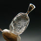 Gray Herderite Silver Pendant from Africa - 0.7" - 1.15 Grams