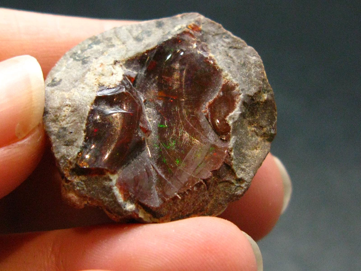 Natural Precious Opal With Play of Color from Ethiopia - 1.1" - 10.05 Grams