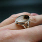 Moss Agate Silver Ring From Russia - 4.5 Grams - Size 6
