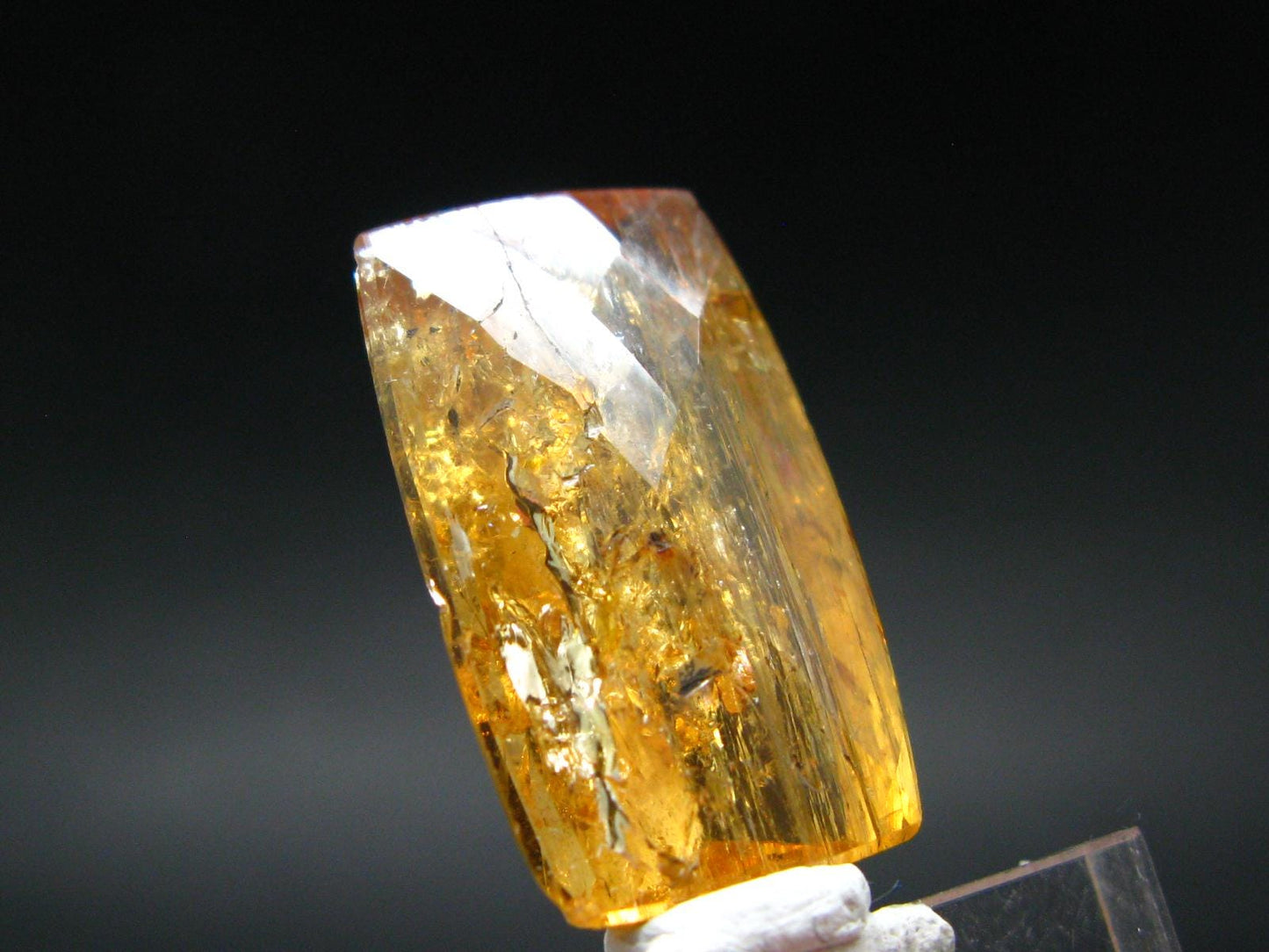 Gem Imperial Topaz Cut Stone From Brazil - 29.74 Carats